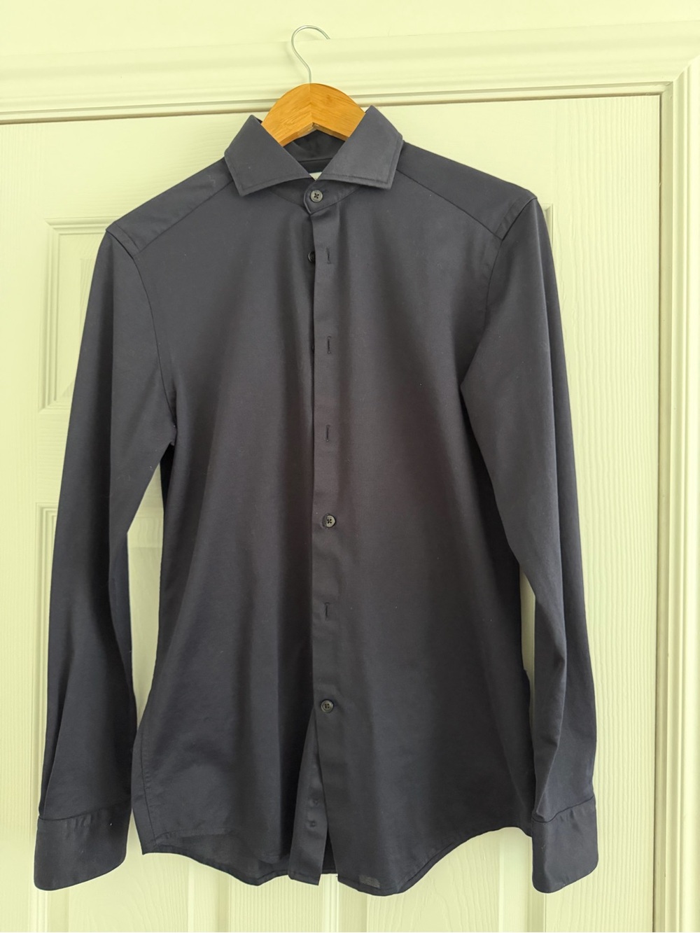 Reiss Men's Long-Sleeve Shirt - Navy Blue
